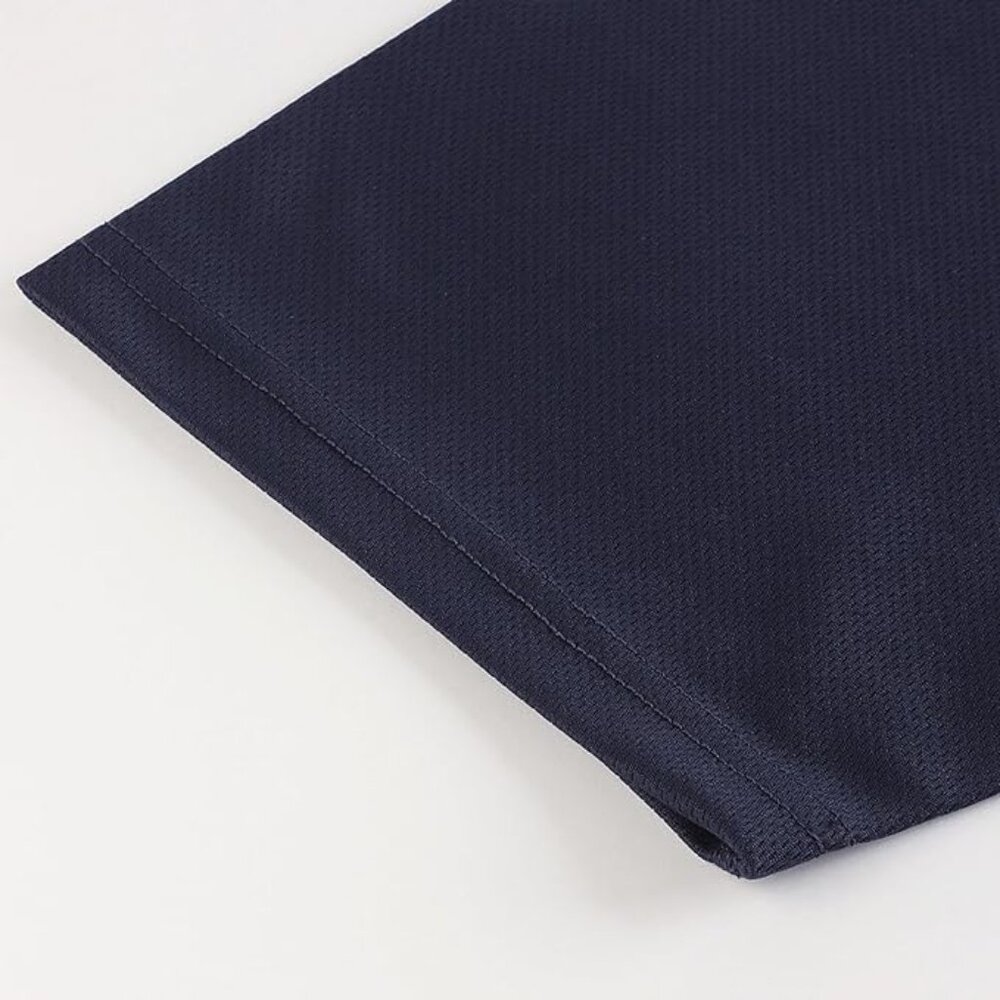 Brand New ZENGVEE Men's Workout Shirts Dry Fit XXL Navy Blue - Picture 4 of 4